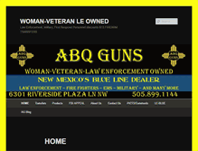 Tablet Screenshot of abqguns.com